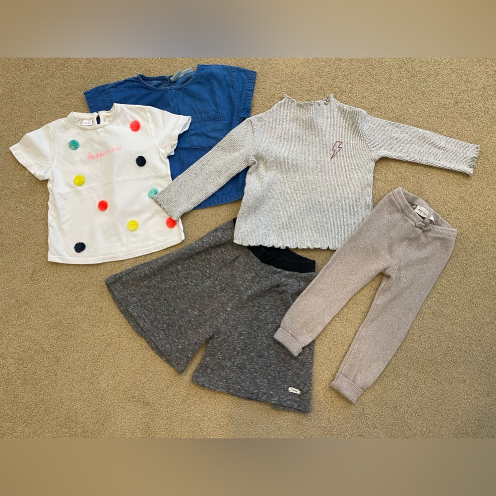 Zara Baby bundle of 2-3 years (98) Knit, T shirts, Leggings, Pants